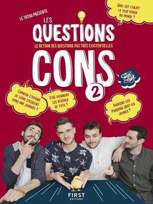 cover image of Les Questions Cons 2--Le livre des questions pas très existentielles